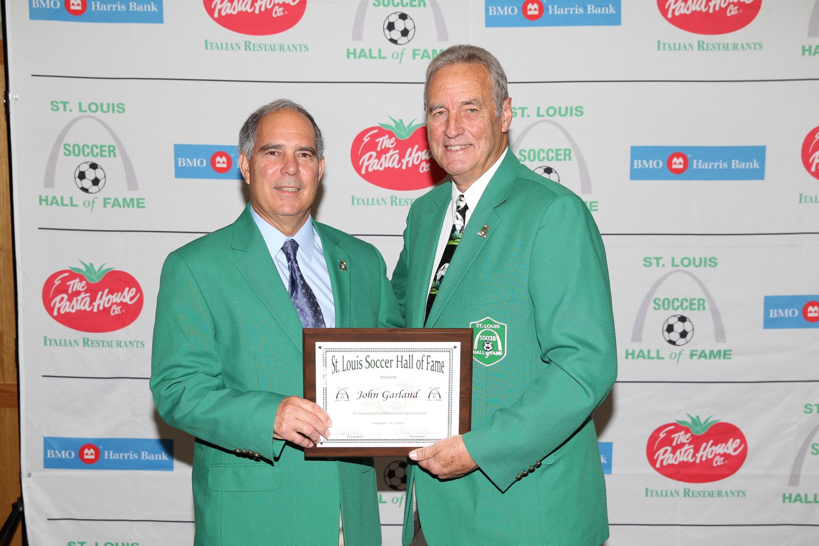2015 Induction Banquet St. Louis Soccer Hall of Fame