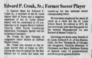 1973 Eddie Croak